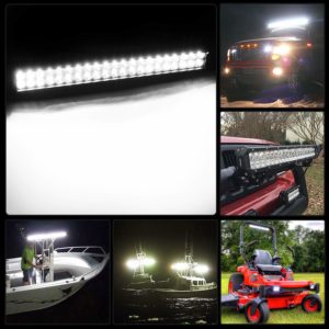 LED Nilight Light Bar 20 Inch LED 126 W Work %u2018Light Spot%u201DFlood Combi LED Bar