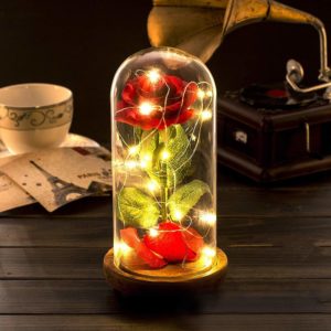 rose flower lamp
