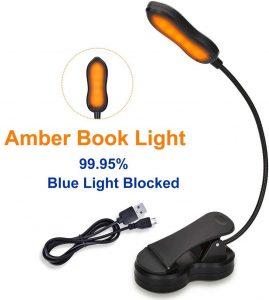 yellow reading light